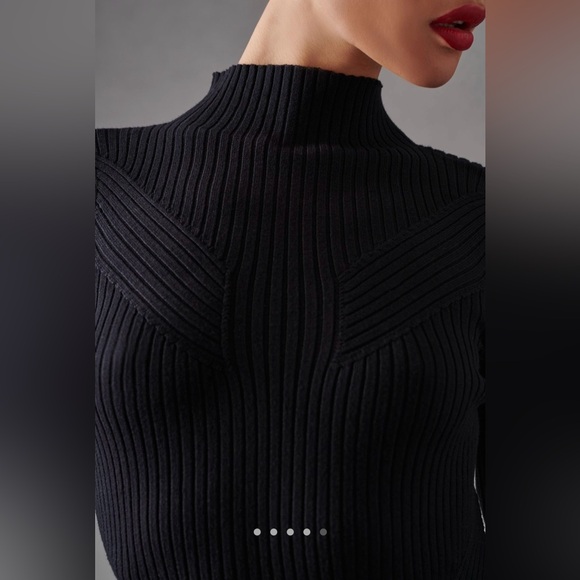 By Anthropologie Tulle Sweater Dress - Picture 5 of 7